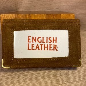 NWT Leather zip around wallet